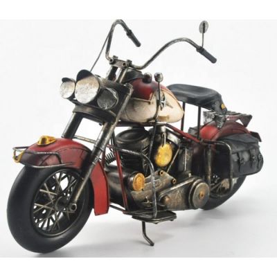 Купить  Ретро-модель мотоцикла 42x18x24 см, металл в Москве