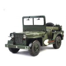 Ретро модель авто WILLYS-OVERLAND JEEP 1940 металл
