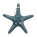 Декор Морская звезда, 31см синяя 1