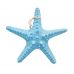 Декор Морская звезда 31см,голубая 1