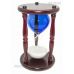 Купить Часы песочные ЦВЕТНОЕ СТЕКЛО  на 30 минут, высота 25 см. в Москве