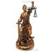 Статуэтка богиня правосудия Фемида на земном шаре, 30см