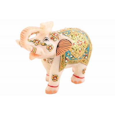 Купить Статуэтка слон мраморный   №М2/4G в Москве