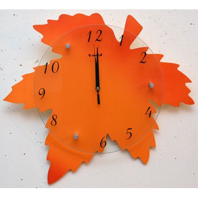 Купить Оригинальные часы "Кленовый лист" в Москве