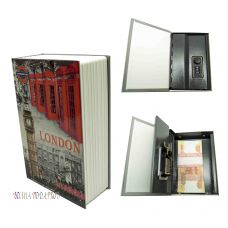 Книга сейф с кодовым замком LONDON