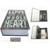Купить Книга сейф с кодовым замком "LOVE" 18см в Москве
